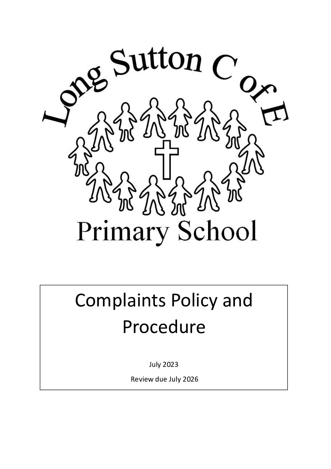 COMPLAINTS POLICY AND PROCEDURES 2023