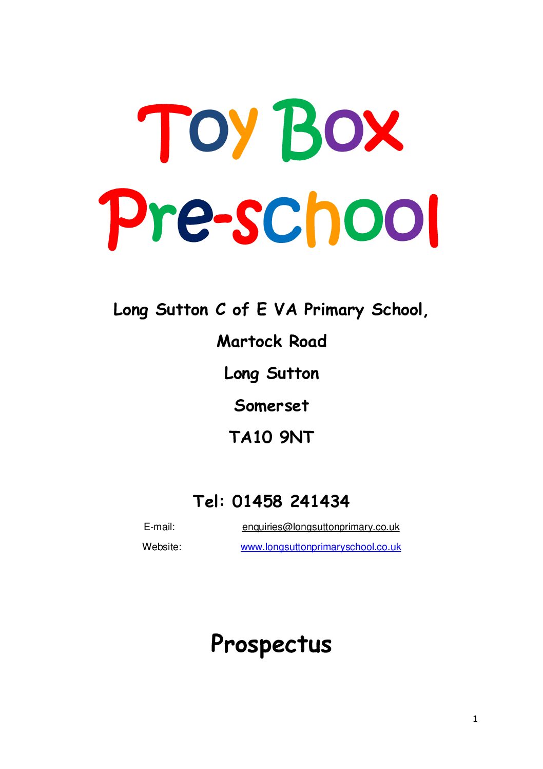 TOY BOX PROSPECTUS 2023
