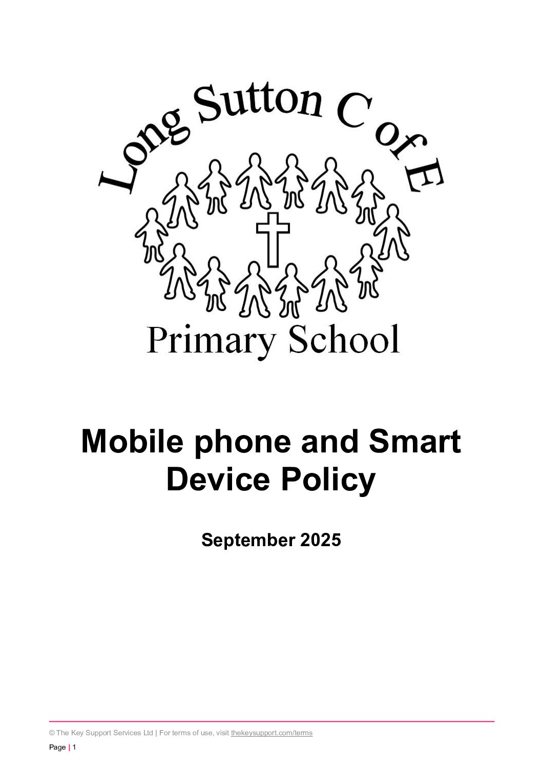 Mobile Phone and smart device Policy 2025